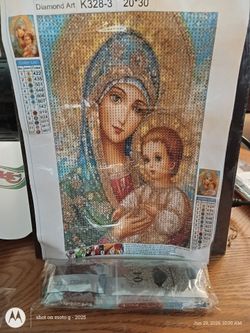 Mary and Jesus Diamond painting complete kit