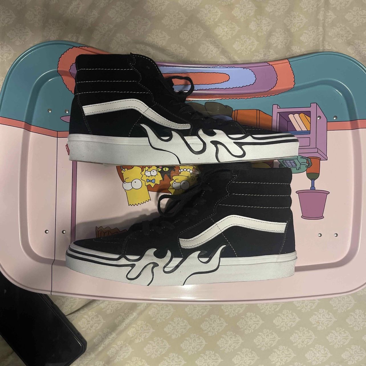 Vans Sk8 Hi Flame