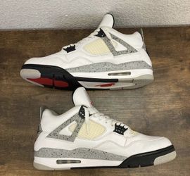 Nike Air Jordan White Cement 4