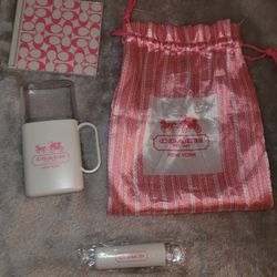 Rare Coach Travel Set 