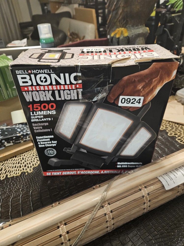 Bionic Work LED Light New Recharge Able