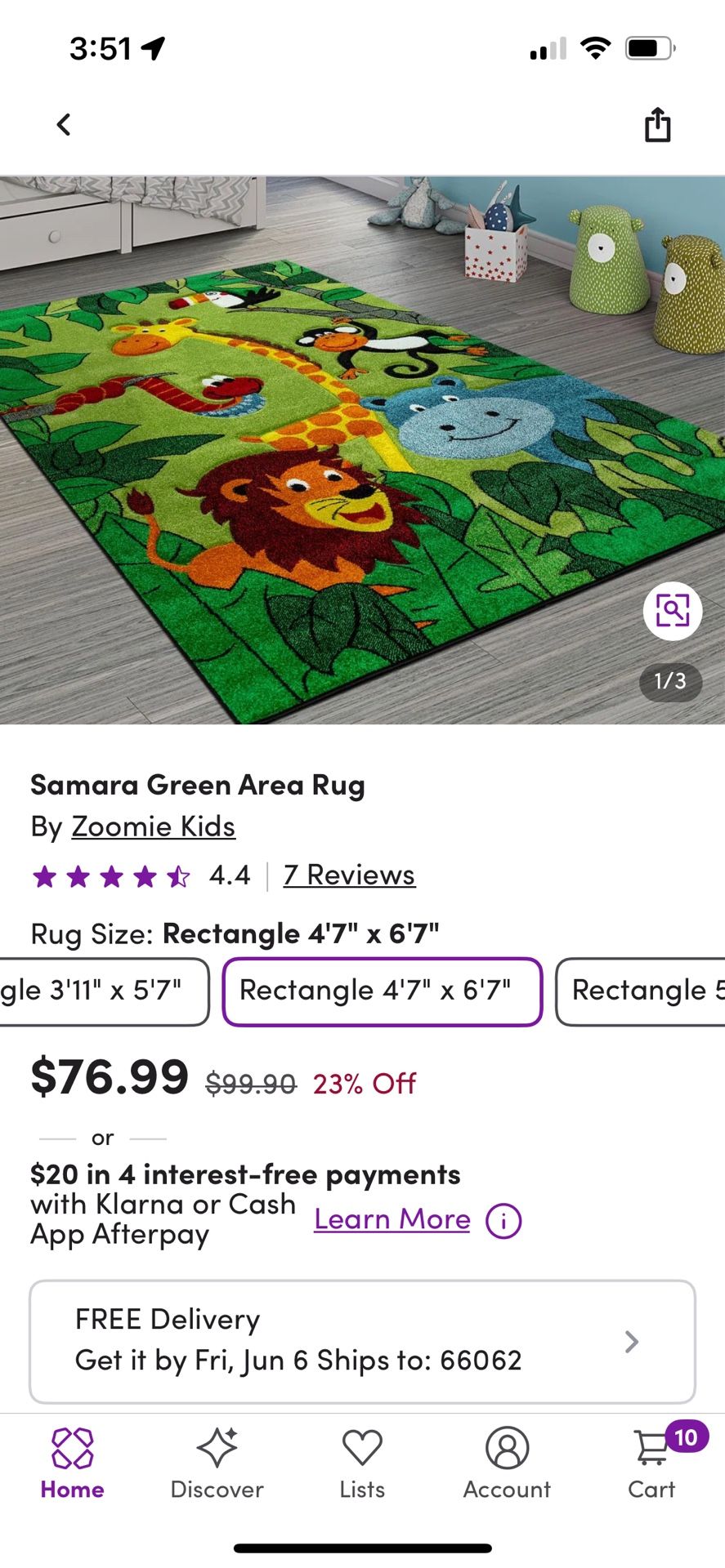 Children’s Nursery Rug