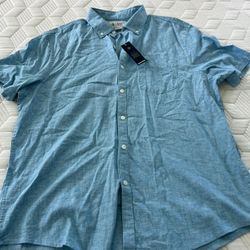 New xlarge Mens button down shirt