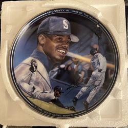 Ken Griffey Jr. Decorative Art Plate (lot Of 5) w/COA’s