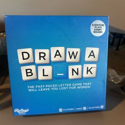 Draw A Blank Board Game