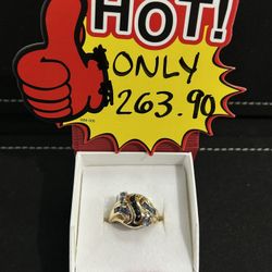 Gold Stone Fashion Ring 