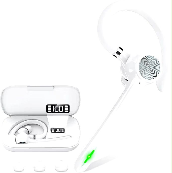 HEIBAS Bluetooth Headset with 500mAh Charging Case G7