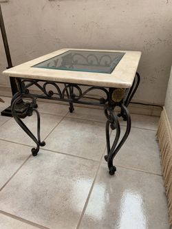 Marble top tables