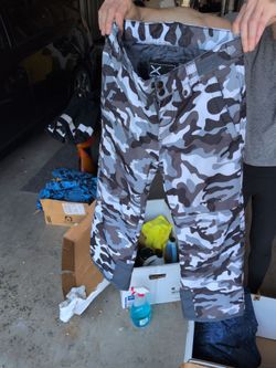 Arctix Snow Pants Gray Camo