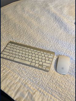 Apple mouse and keyboard