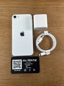 📱 iPhone SE | 64GB | White | Unlocked (Any Carrier)