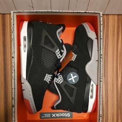 Jordan 4 Retro Bred OG(2019) Men's - 308497-060 Mens Size 11