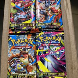 Pokémon Mega Evolution Booster Packs