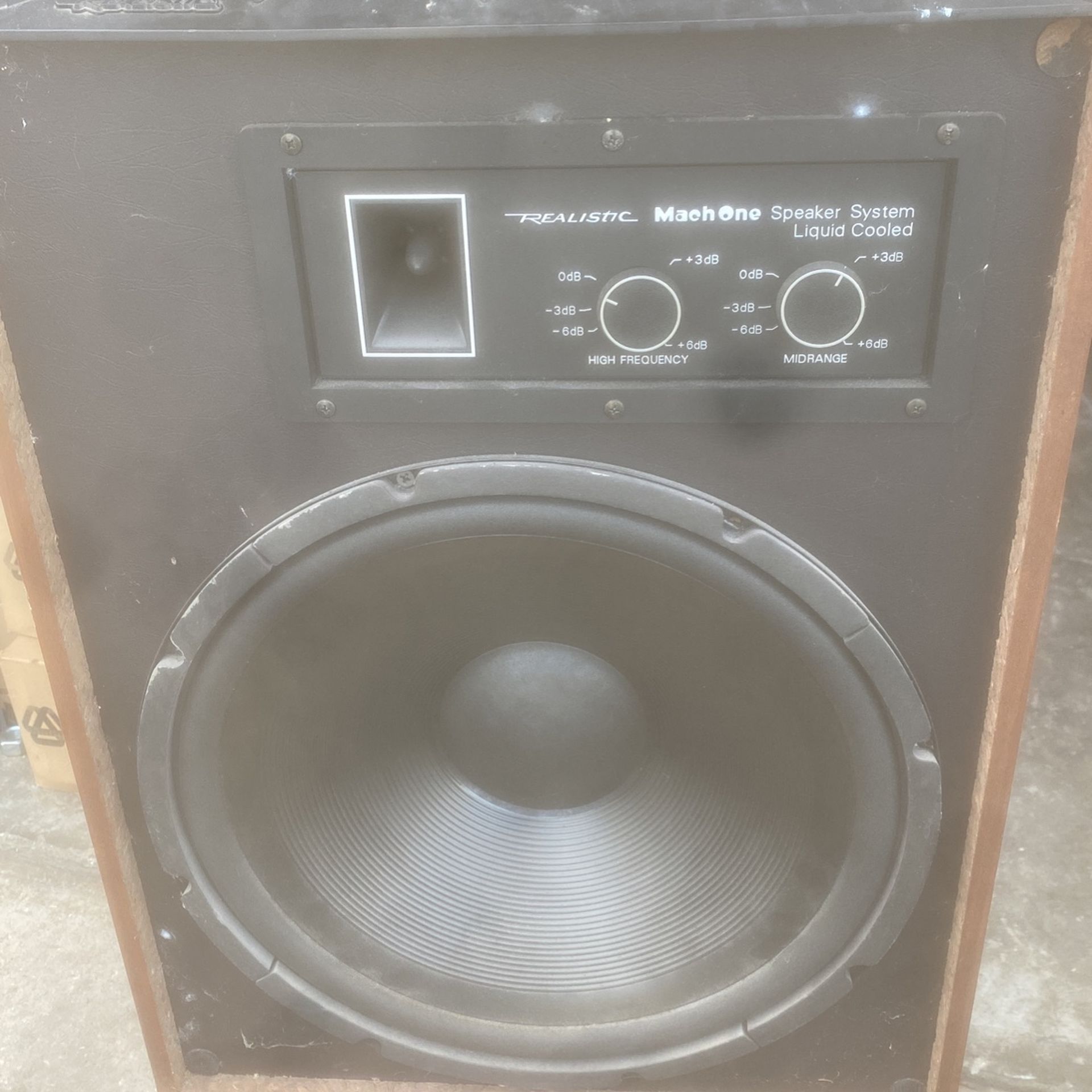 Realistic Mach One Speakers