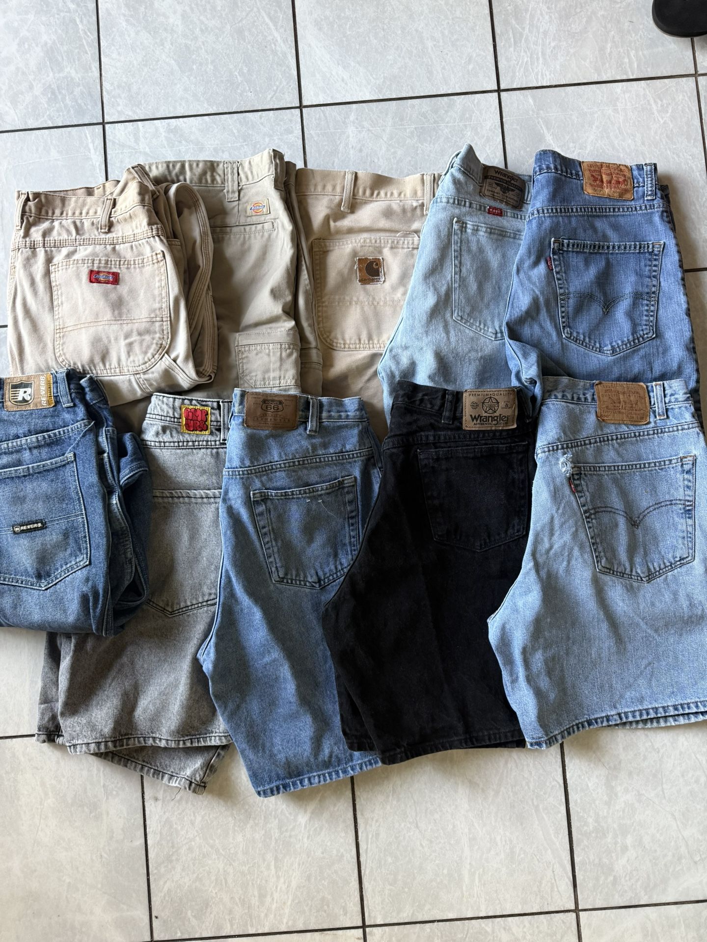 Jorts , Pants , Baggy, Levi’s, Carhartt , dickies