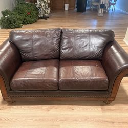 Leather sofa