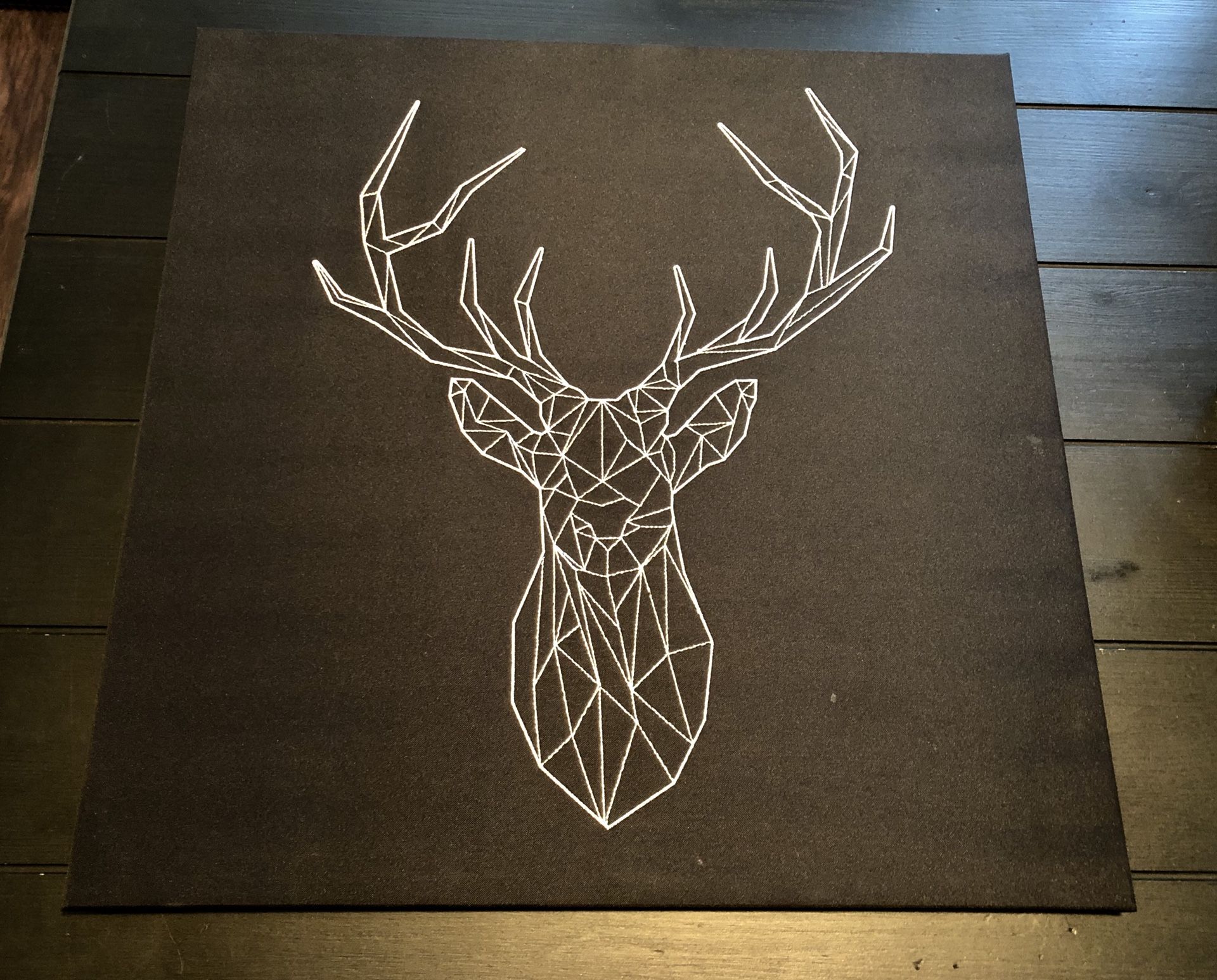 Ikea PJÄTTERYD Silver Deer Canvas