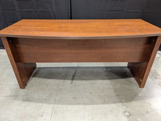 Sturdy Brown Wood-Look Home Office Desk