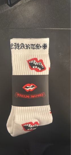 Chrome heart socks