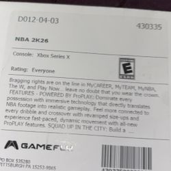 NBA 2k26 