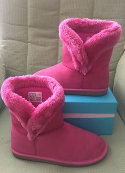 Pink Boots size 4 youth