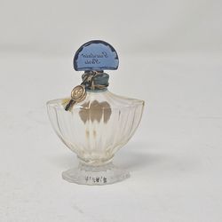Vintage Shalimar Perfume Bottle Old Style Ground Stopper - Empty