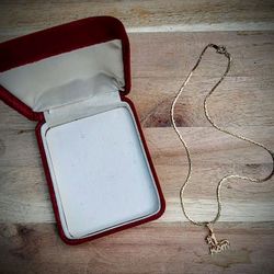 Mothers Day Gift Gold Charm And Chain