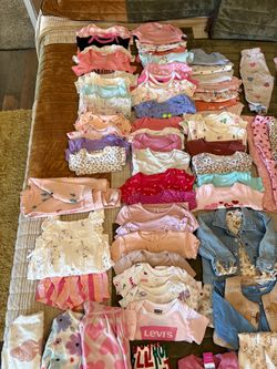 Baby Girl Clothing Bundle – Large Lot