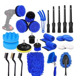 Car Detailing Brush Set