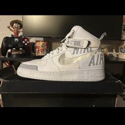 Air Force highs white and grey size 12 men’s