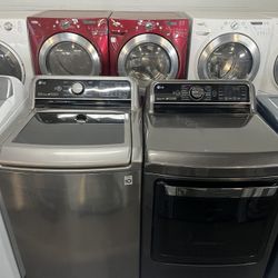 🔥 LG Top-Load Washer & Dryer Set 🔥