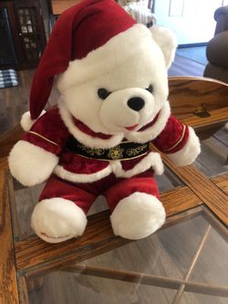 Christmas teddy bear