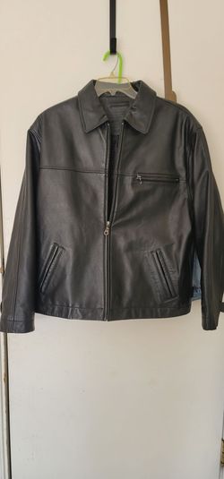 Leather men's jacket