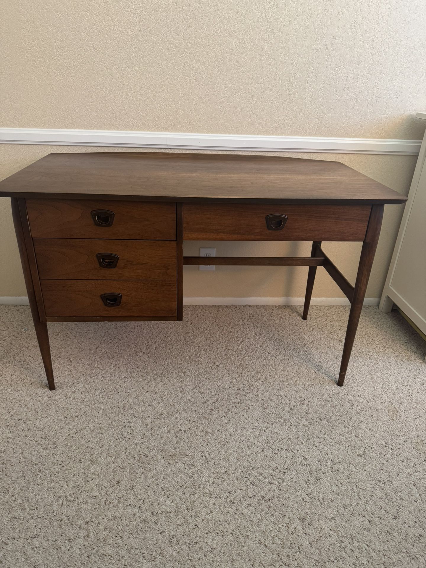 Mid Century Walnut Desk