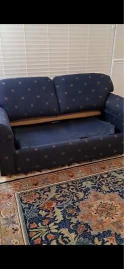 La-z-Boy Blue Sleeper Sofa