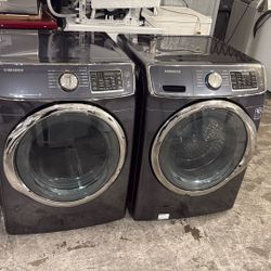 Samsung Frontload Washer Gas Dryer Set