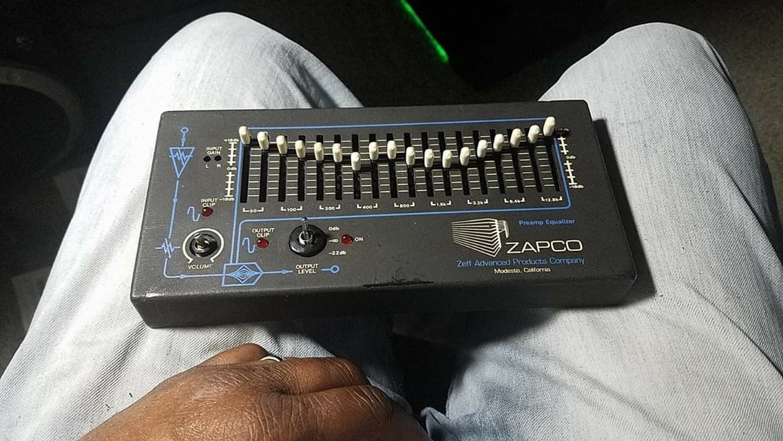 Zapco EQ board very good condition no cord I