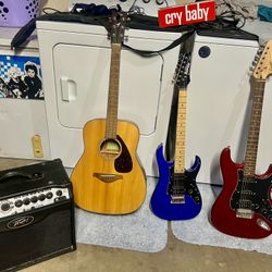  GUITAR BUNDLE (read description and check the notes photo)