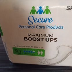 TOTAL DRY ULTRA THIN 30 BOOSTER PADS 