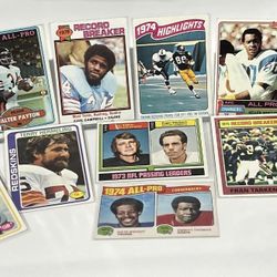 Vintage NFL Football Cards. 1970’s to 1990. 3 Rookie Cards. Multiple HOF Players