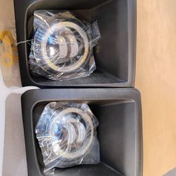 2014-2015 GMC sierra LED fog light kit WITH HALOS