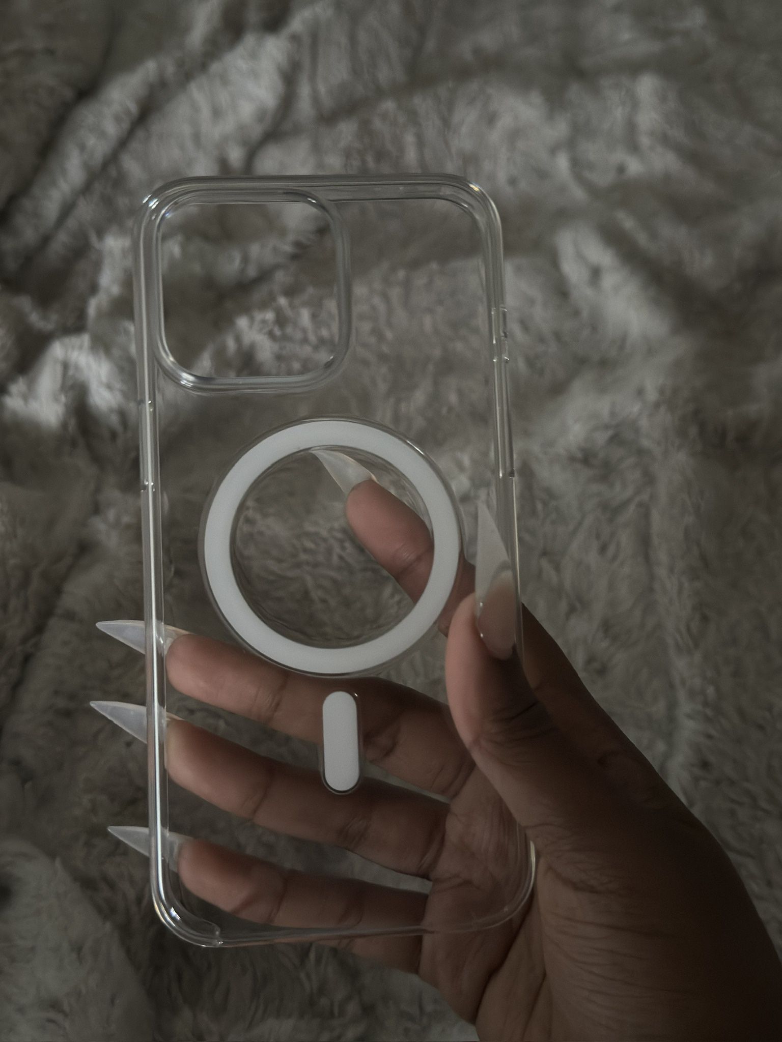 clear magsafe phone case