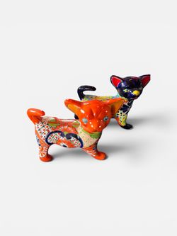 Talavera Handpainted Cats