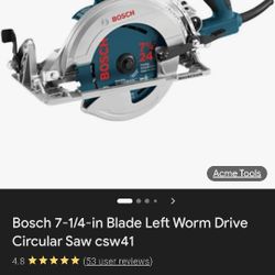 Worm Drive Circular Saw. (Only Until 1/15/2026)
