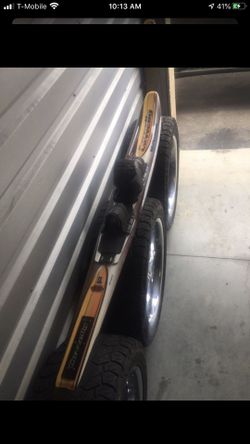 Connelly Revolution Concept Slalom Waterski With Double Stoker Bindings size Large Single with case cover.