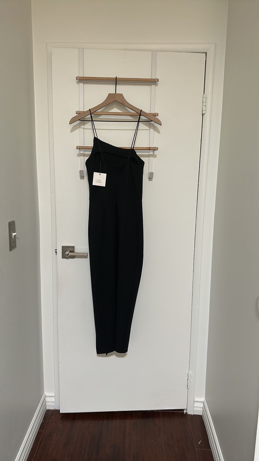 Petal And Pup Black Bodycon Asymmetric Dress Size 4 main image 4