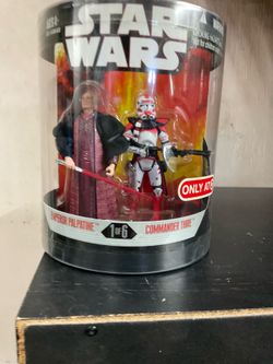 Star Wars two pack Emperor Palpatine and Commander Thire