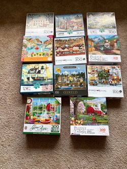 11 jigsaw puzzles all 300 piece
