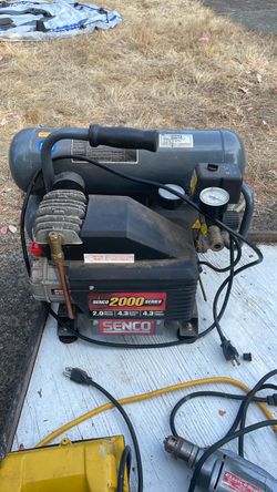 two tank air compressor Senco two tank air compressor