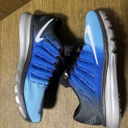 NIKE / Air Max 2016 Shoes Kicks / Men’s Fit Like 11 / Like New w/o Box!! / Mixed Blues & Black CLEAN!!  